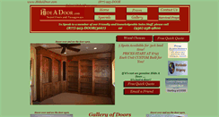 Desktop Screenshot of hideadoor.com